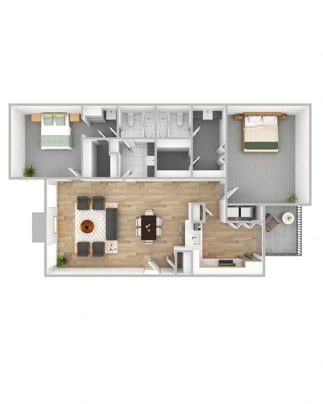 B2Q - RENOVATED 208 floor plan